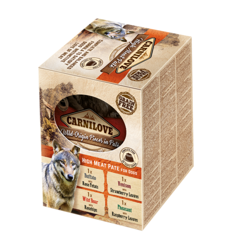 Carnilove Dog Pouch Paté Multipack 4 x 300 g  - 1