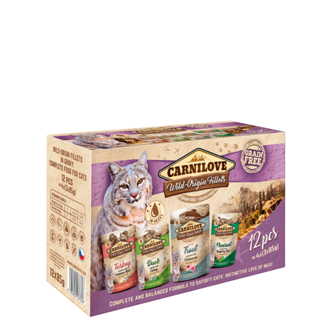 Carnilove cat pouch MULTIPACK (12x85g)  - 1